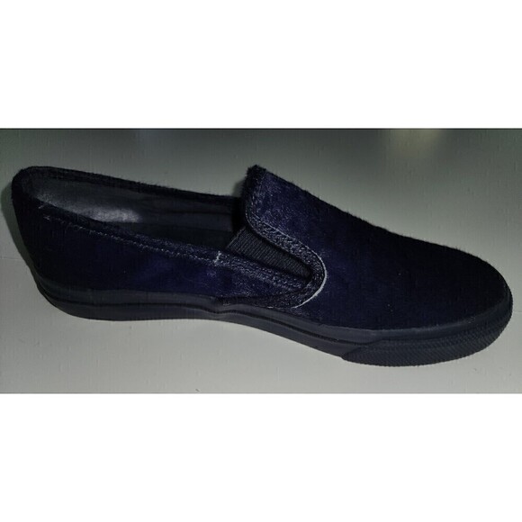 Sperry Top-Sider for Jeffrey of NYC Blue Leather Loafers Boat Shoes Pony Sz 10 - Picture 7 of 8